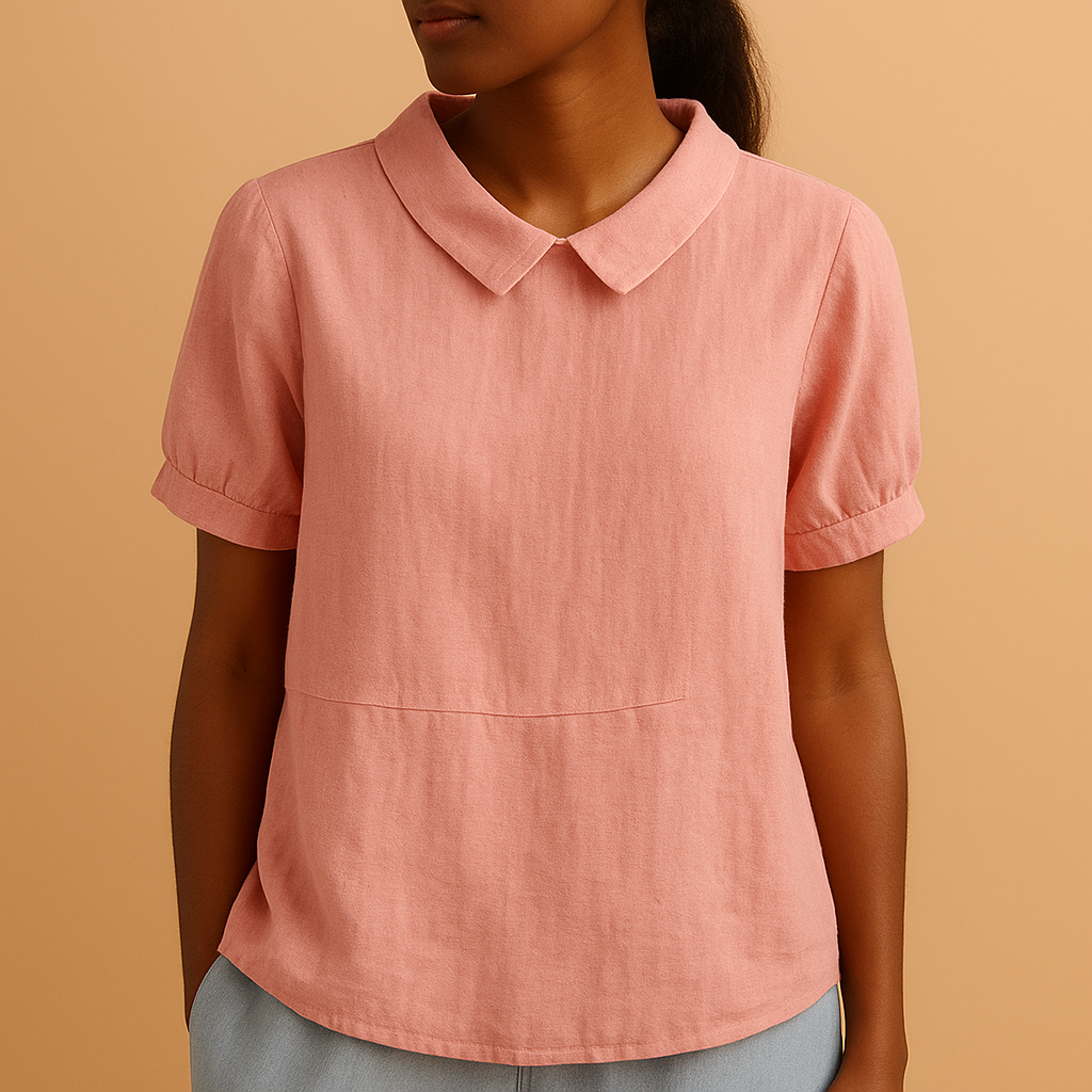 Floor | Elegant taljeret bluse til kvinder