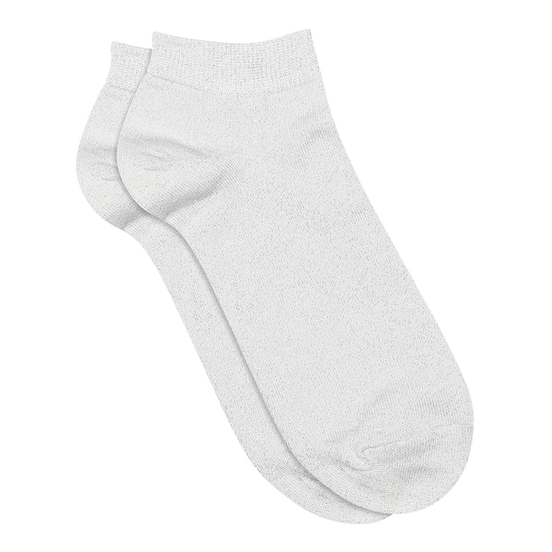 Zoe glitter sneaker socks