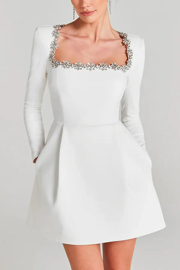 YunaWear | Valentina fløjlsminikjole