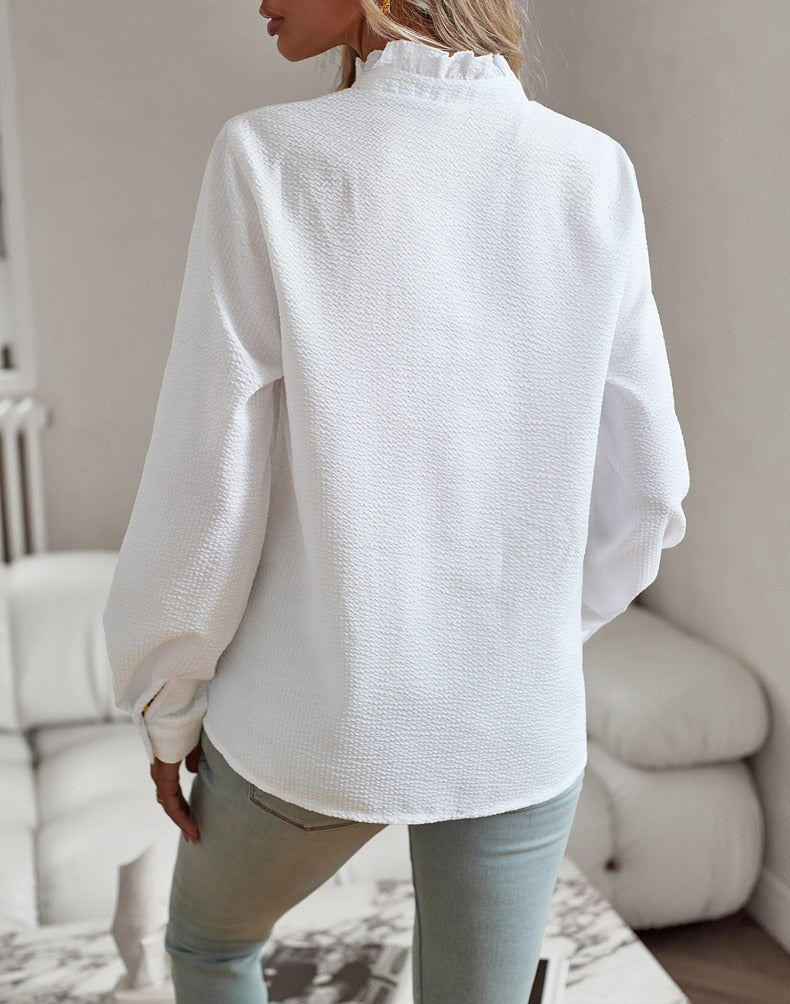 anna bluse – moderne og smuk
