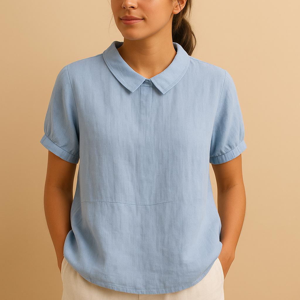 Floor | Elegant taljeret bluse til kvinder