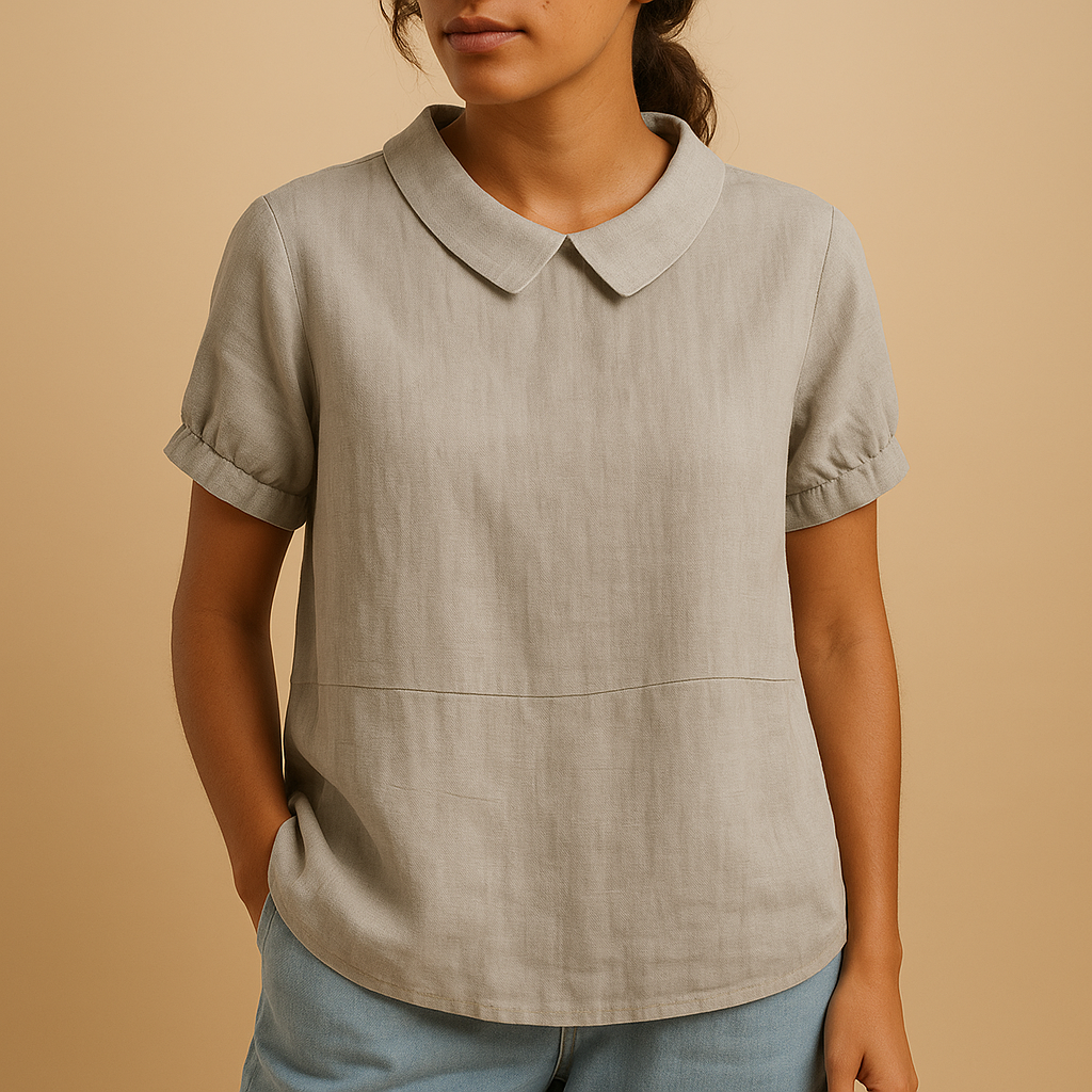 Floor | Elegant taljeret bluse til kvinder