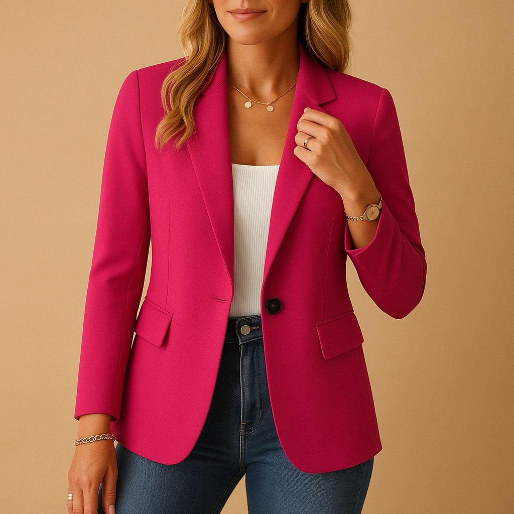 Yara | Taljeret blazer med behagelig pasform til kvinder
