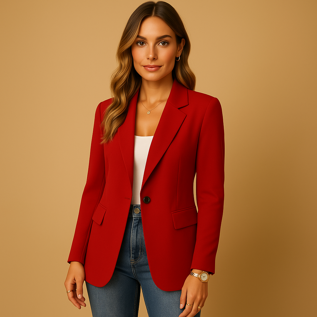 Yara | Taljeret blazer med behagelig pasform til kvinder