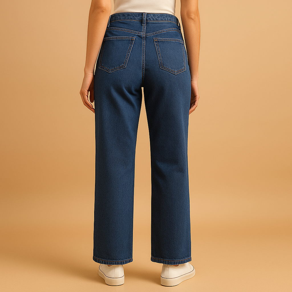 Fleur | High-waisted loose fit jeans til damer