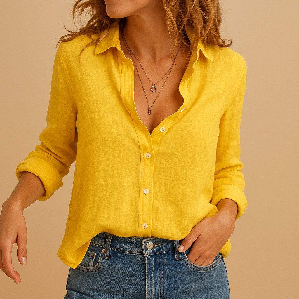 Serena | Let casual bluse med løs pasform til kvinder