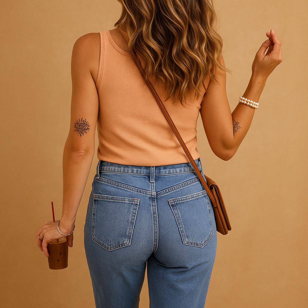 Liva | Let tanktop med U-hals til damer