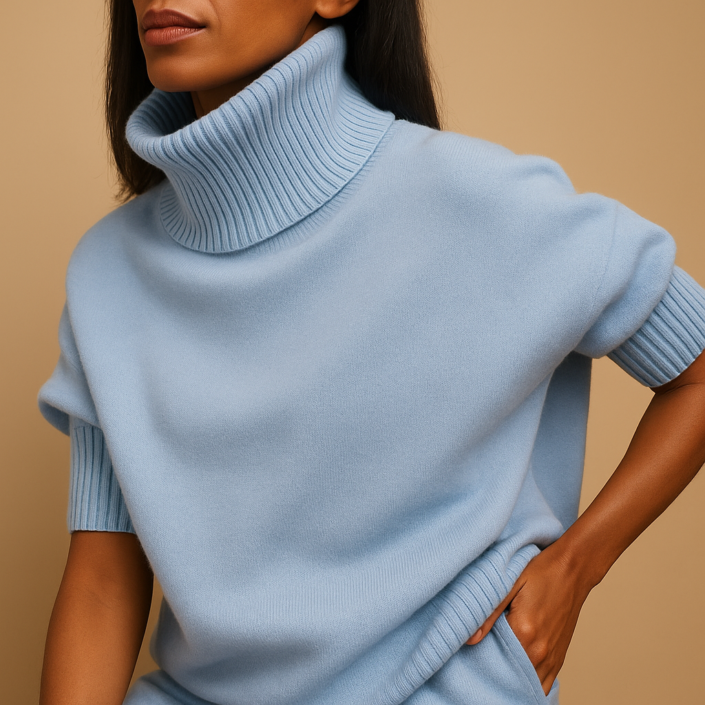 Lieke | Oversized rullekrave til damer med flatterende pasform