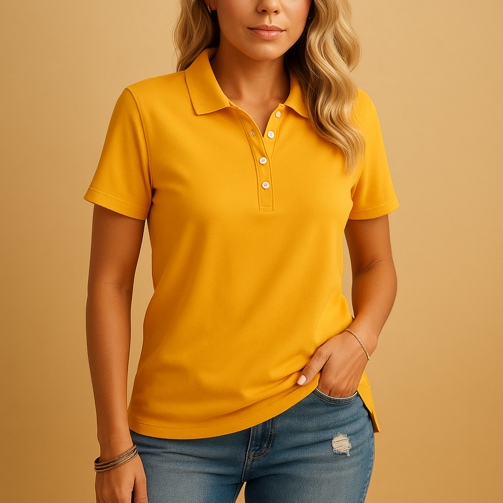 Elena | Stilfuld poloshirt til kvinder med elegant pasform