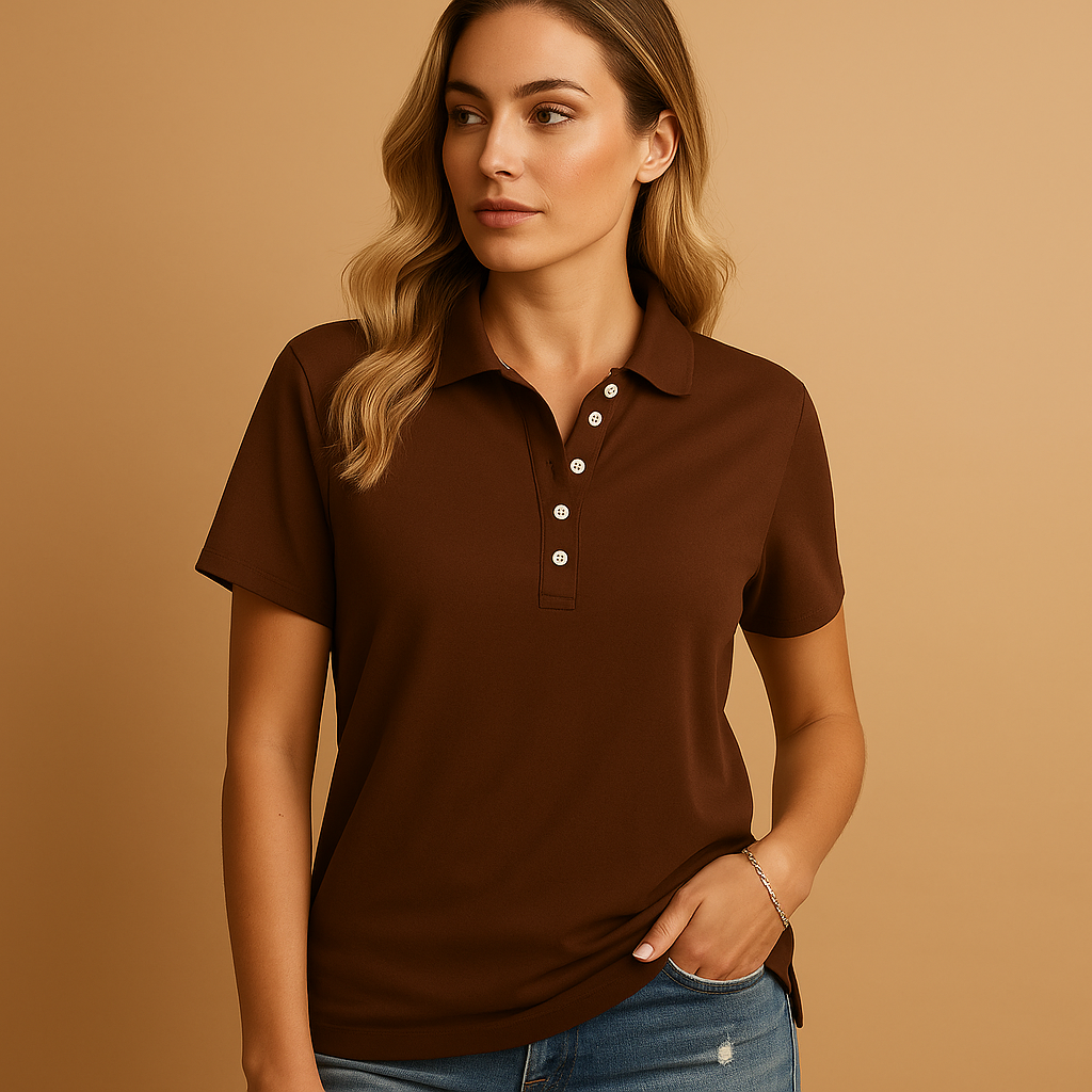 Elena | Stilfuld poloshirt til kvinder med elegant pasform
