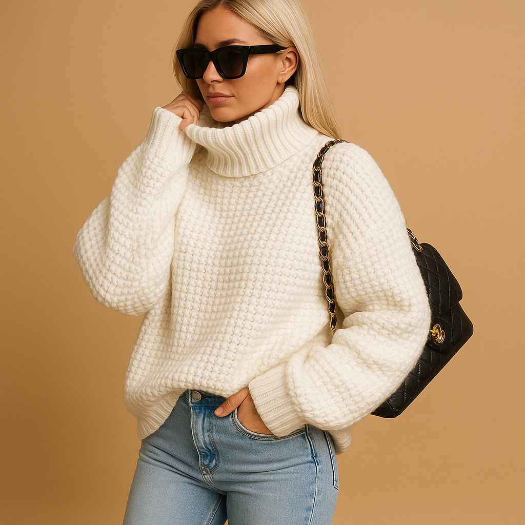 Marjolein | Varm, strikket damesweater