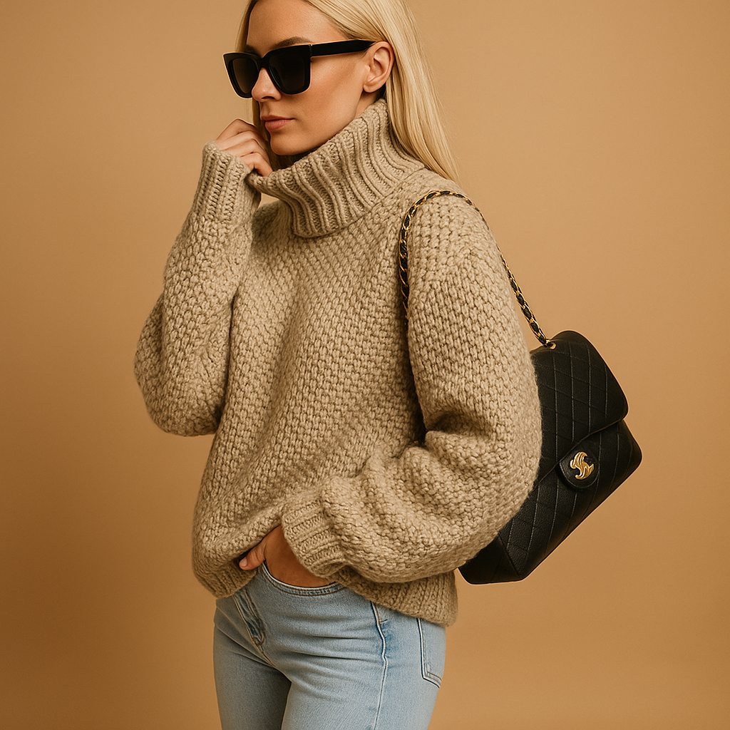 Marjolein | Varm, strikket damesweater